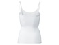 Weißes Spaghettiträger-Top