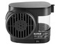 Ein schwarzes Eufab Mini-Klimaanlage mit Ventilator.