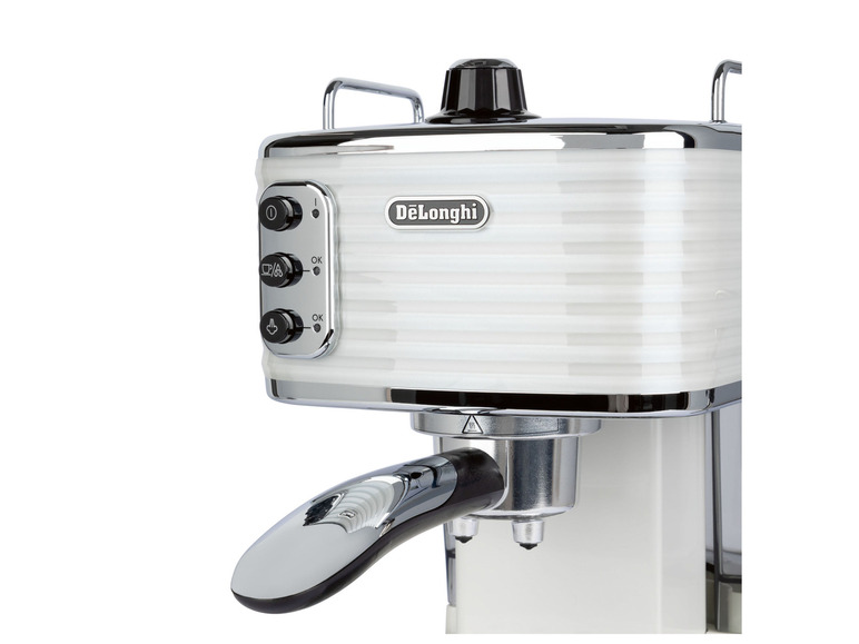 Gehe zu Vollbildansicht: Delonghi Scultura Siebträger Espresso Maschine ECZ351.BK - Bild 4