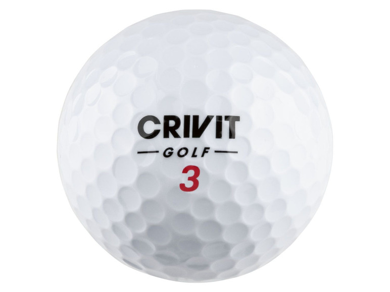 Gehe zu Vollbildansicht: CRIVIT® Golfbälle, 12 Stück, 3-Piece-Konstruktion - Bild 3