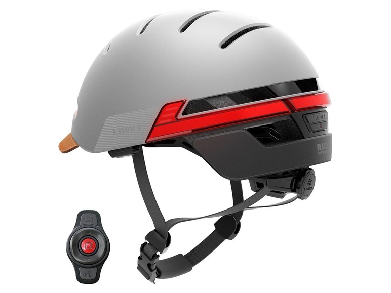 Gehe zu Vollbildansicht: Livall Fahrradhelm »Helmet Bh51T«, LED Lichtsystem, SOS Alarm, Blinkerfunktion - Bild 3