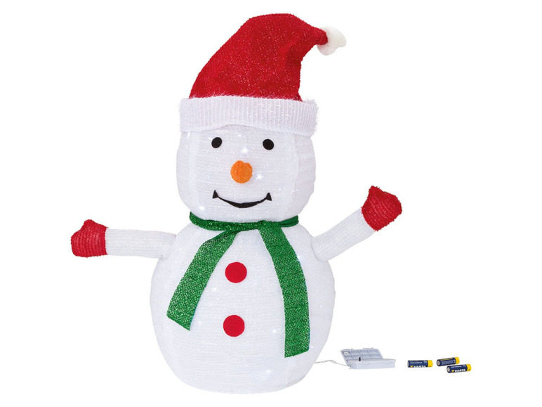 Gehe zu Vollbildansicht: MELINERA® Pop Up Outdoor Weihnachtsfigur - Bild 5