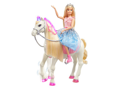 Barbie »Prinzessinnen Abenteuer« Tanzendes Pferd und Puppe