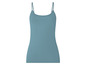 Ein hellblaues Tanktop.