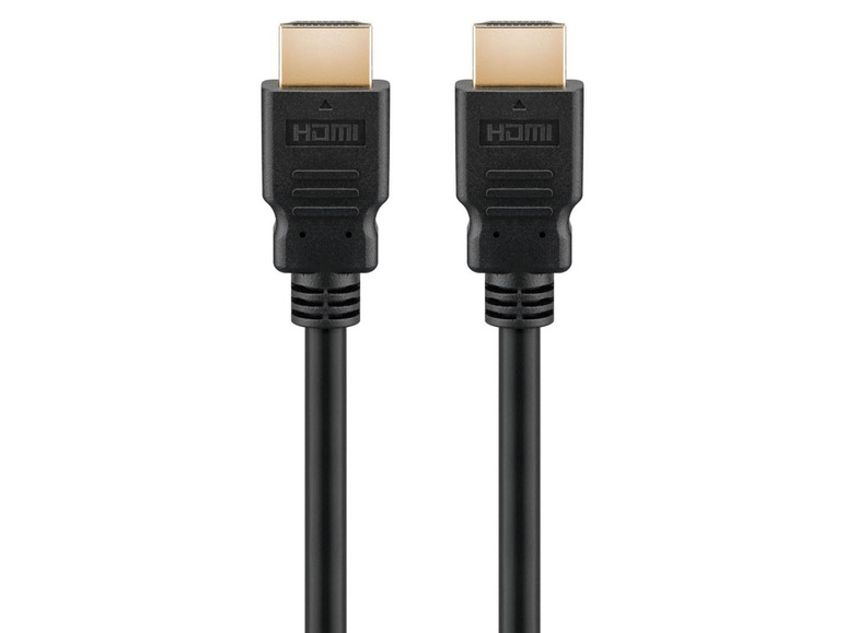 Gehe zu Vollbildansicht: Goobay Ultra High-Speed HDMI™ Kabel mit Ethernet, 8K, schwarz, 2 m - Bild 1