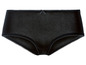 Schwarze Damen-Slip mit Spitze