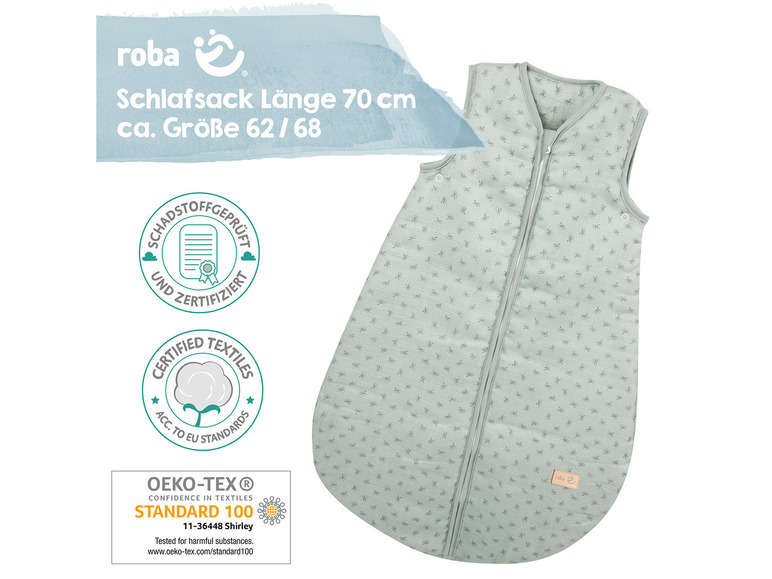 Gehe zu Vollbildansicht: roba Organic Schlafsack »Lil Planet«, in drei Größen - Bild 7