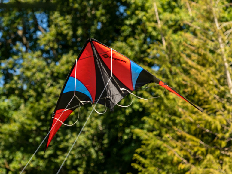 Gehe zu Vollbildansicht: Schildkröt Lenkdrachen »Stunt Kite 140«, robuste Verarbeitung, für tolle Flugmanöver - Bild 9