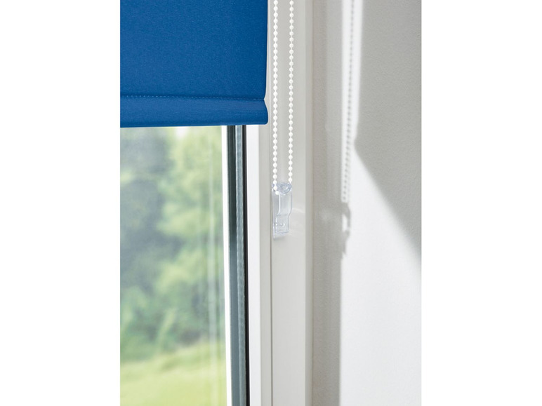 Gehe zu Vollbildansicht: Thermo-Rollo, für Fenster, mit lichtreflektierender Rückseite, Seitenzug, Montageschiene - Bild 13