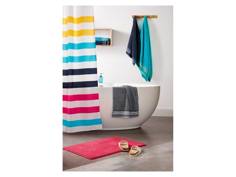 Gehe zu Vollbildansicht: MIOMARE® Handtücher, 2 Stück, 50 x 100 cm, mit dekorativer Bordüre, aus reiner Baumwolle - Bild 16