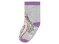 Graue Socken mit Elsa von Frozen.