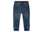 Blaue Jeans mit Gummizug für Babys.