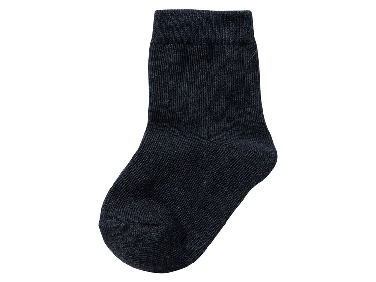 Gehe zu Vollbildansicht: LUPILU® Jungen Socken, hoher Baumwollanteil, mit echter Ferse, 7 Paar - Bild 6