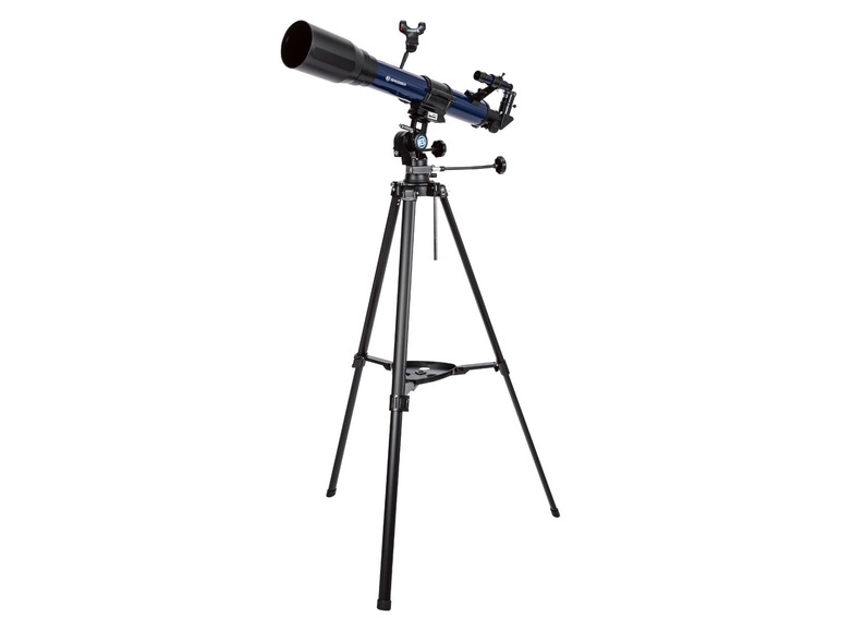 Gehe zu Vollbildansicht: BRESSER Skylux 70/700 Refraktor Teleskop, mit Smartphonehalterung - Bild 1