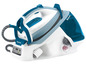 Tefal Dampfgenerator mit blauen Akzenten.