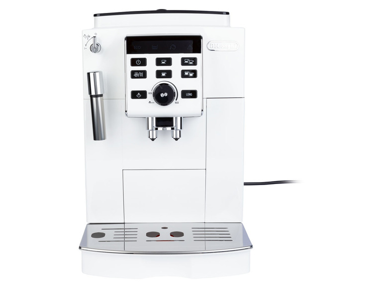 Gehe zu Vollbildansicht: Delonghi Kaffeevollautomat »ECAM13.123.W«, super kompakt, weiß - Bild 3