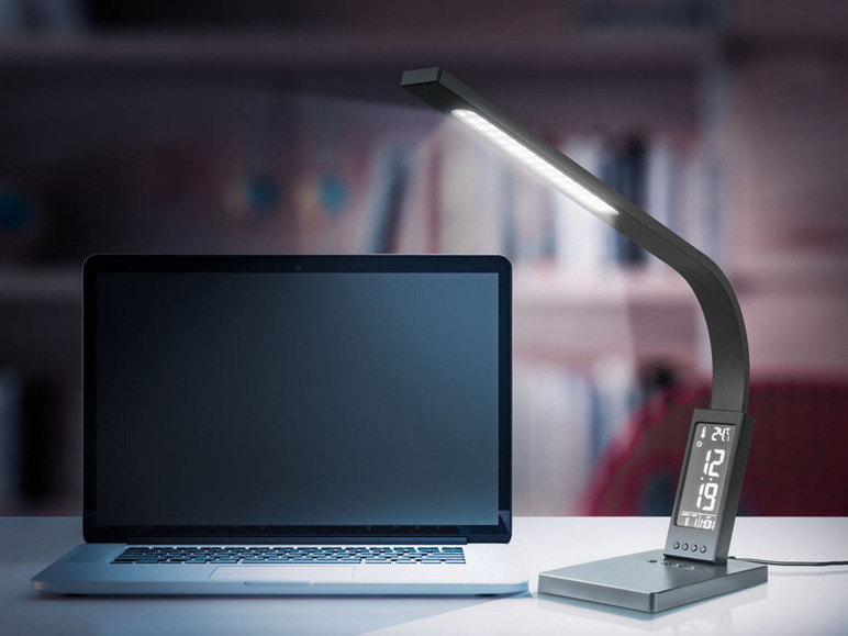 Gehe zu Vollbildansicht: LIVARNO home LED Schreibtischleuchte, mit Lichtfarbsteuerung - Bild 9
