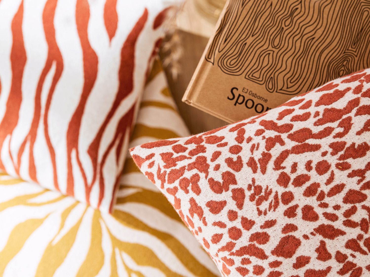 Thumbnail - MAGMA Kissenhülle CEBRA (Rost, 50 x 50 cm)