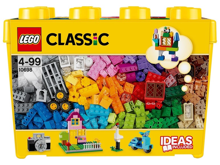 Gehe zu Vollbildansicht: LEGO® Classic 10698 »LEGO® Große Bausteine-Box« - Bild 2
