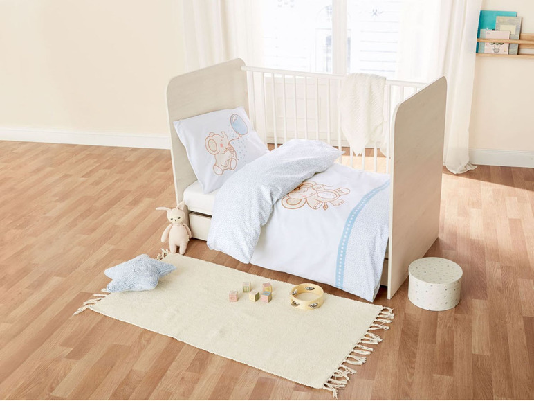 Gehe zu Vollbildansicht: lupilu® Baby Renforcé Bettwäsche, 100 x 135 cm - Bild 4