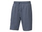 Blaue Sweatshorts für Herren.