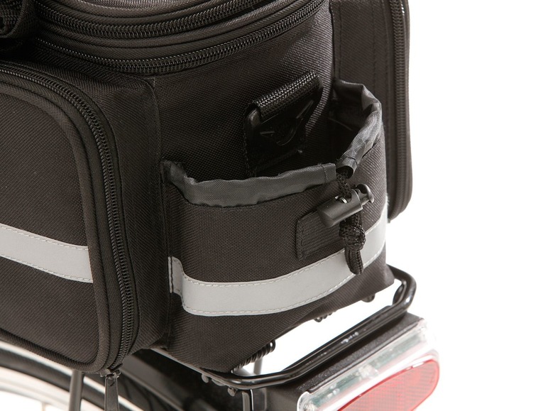 Gehe zu Vollbildansicht: FISCHER Gepäckträgertasche »VARIO«, 14,5-25 L, mit Regenschutzhaube - Bild 15