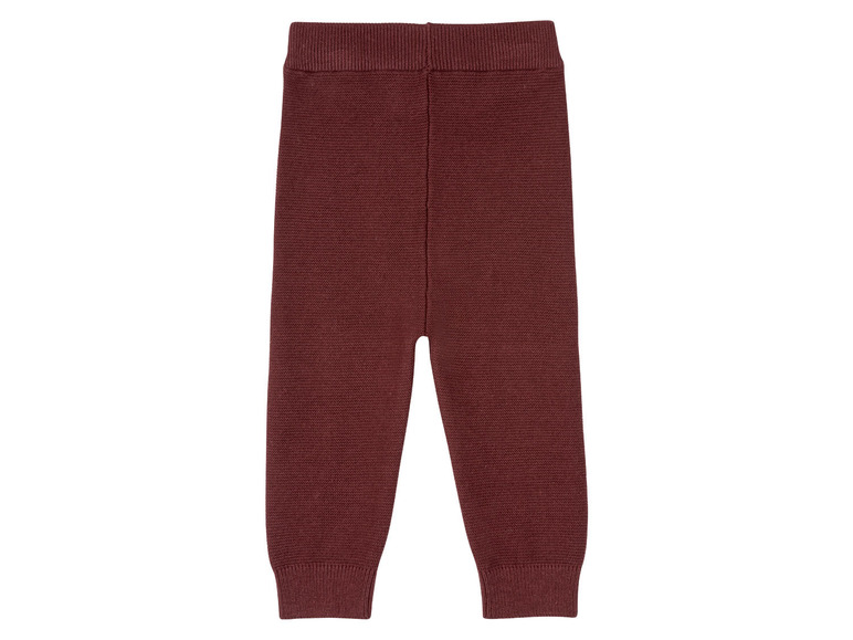 Braune Strickhose für Babys.