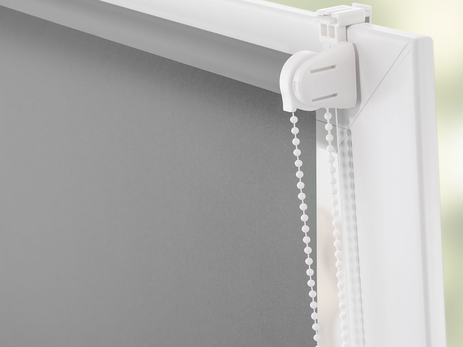 Thumbnail - Lichtblick Rollo Klemmfix, ohne Bohren, verspannt, Verdunkelung (Grau, 70 x 150 cm)