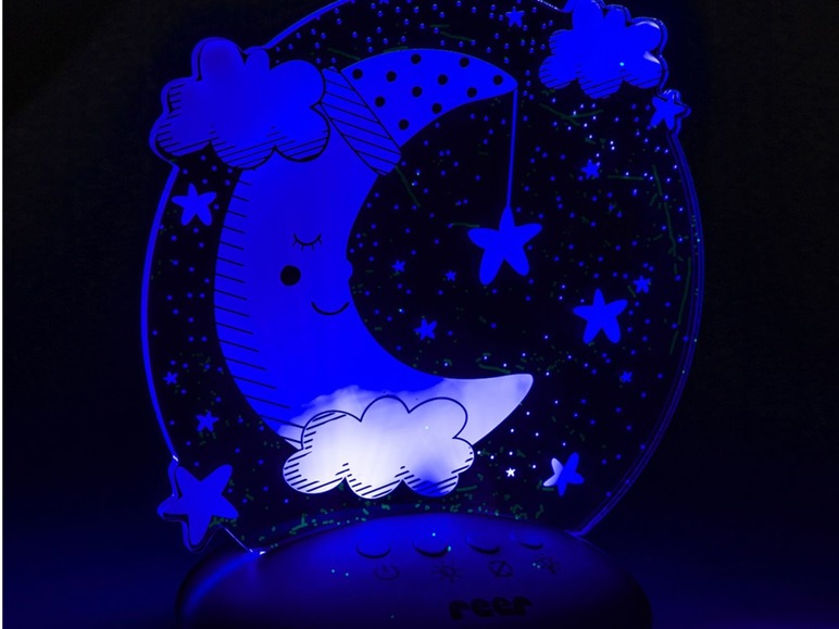 Gehe zu Vollbildansicht: Reer LED Nachtlicht »Colour Lumy«, mit Farbwechsel, kindgerechte Motive Eule oder Mond - Bild 5