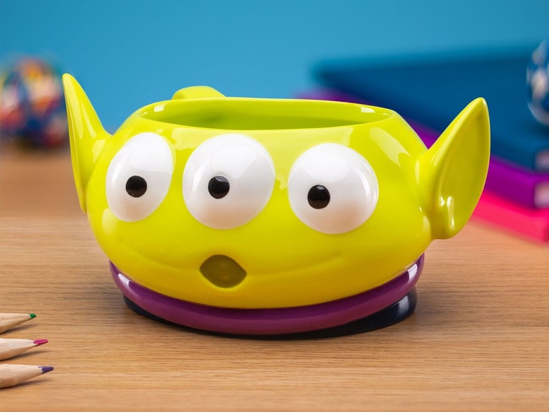 Gehe zu Vollbildansicht: Paladone Toy Story - Alien Shaped Mug - Bild 3