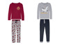 Zwei Harry Potter Pyjama-Sets mit unterschiedlichen Drucken.