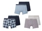 Ein Set aus fünf Boxershorts von California Beach mit verschiedenen Mustern.