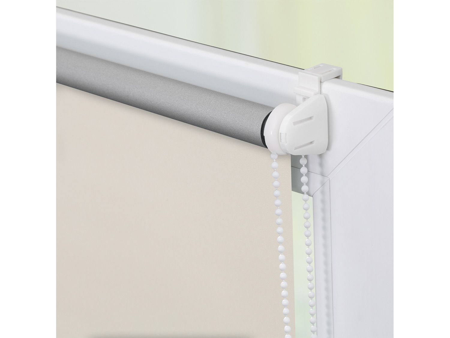 Thumbnail - Lichtblick Thermo-Rollo Klemmfix, ohne Bohren, Verdunkelung (Creme, 45x150 cm)