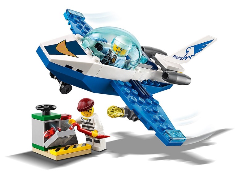 Gehe zu Vollbildansicht: LEGO® City 60206 Polizei Flugzeugpatrouille - Bild 3