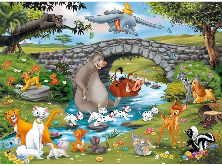 Gehe zu Vollbildansicht: Ravensburger XXL-Puzzle Disney Animal Friends:Familie Animal Friends - Bild 2