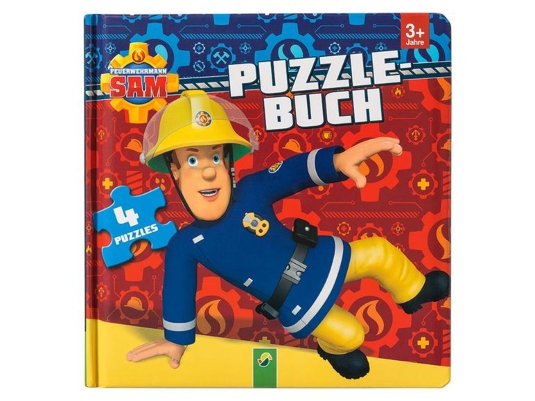 Gehe zu Vollbildansicht: Puzzlebuch Kinder, ab 3 Jahren, mit Griffhilfe, 4 stabile Puzzle mit je 12 Teilen - Bild 5