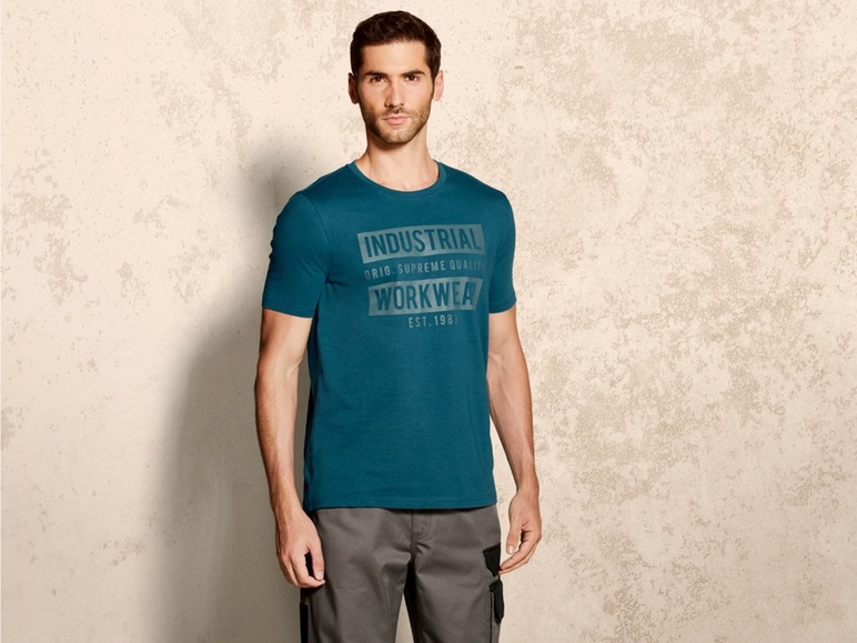 Gehe zu Vollbildansicht: LIVERGY® T-Shirts Herren, 2 Stück, aus Baumwolle - Bild 5