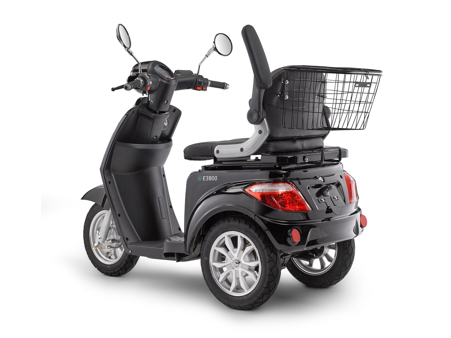 Thumbnail - Luxxon Elektro Dreirad E3800 (Schwarz)