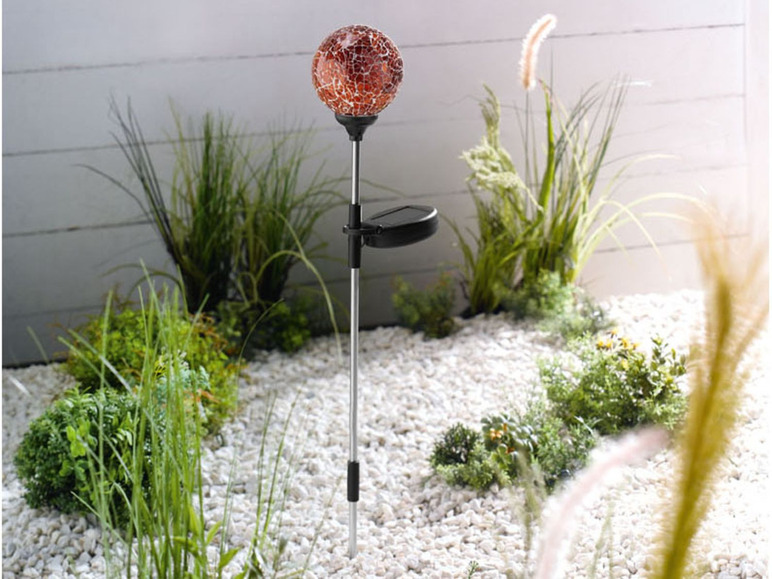 Gehe zu Vollbildansicht: MELINERA® LED-Gartenstecker, mit Solarmodul - Bild 13