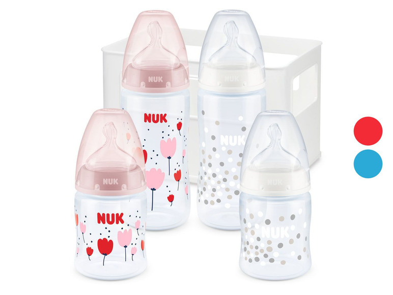 Gehe zu Vollbildansicht: NUK Babyflaschen »First Choice+«, mit Flaschenbox - Bild 1
