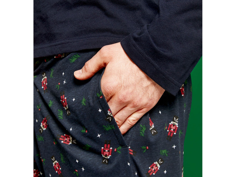 Gehe zu Vollbildansicht: LIVERGY Herren Weihnachts-Pyjama - Bild 8