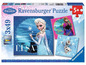Ravensburger Puzzle mit Elsa, Anna und Olaf aus Frozen.