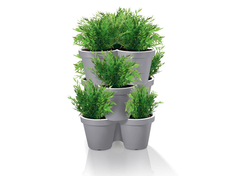 Gehe zu Vollbildansicht: PARKSIDE® Pflanztopf, 3 Stück, stapelbar, aus Kunststoff - Bild 11