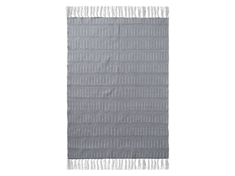Gehe zu Vollbildansicht: MERADISO® Wendeteppich, 150 x 200 cm, aus reiner Baumwolle - Bild 9