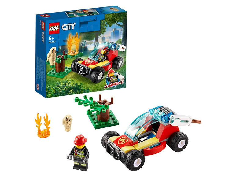 Gehe zu Vollbildansicht: LEGO® City Waldbrand »60247«, 84 Teile, mit Feuerwehrbuggy, ab 5 Jahren - Bild 12