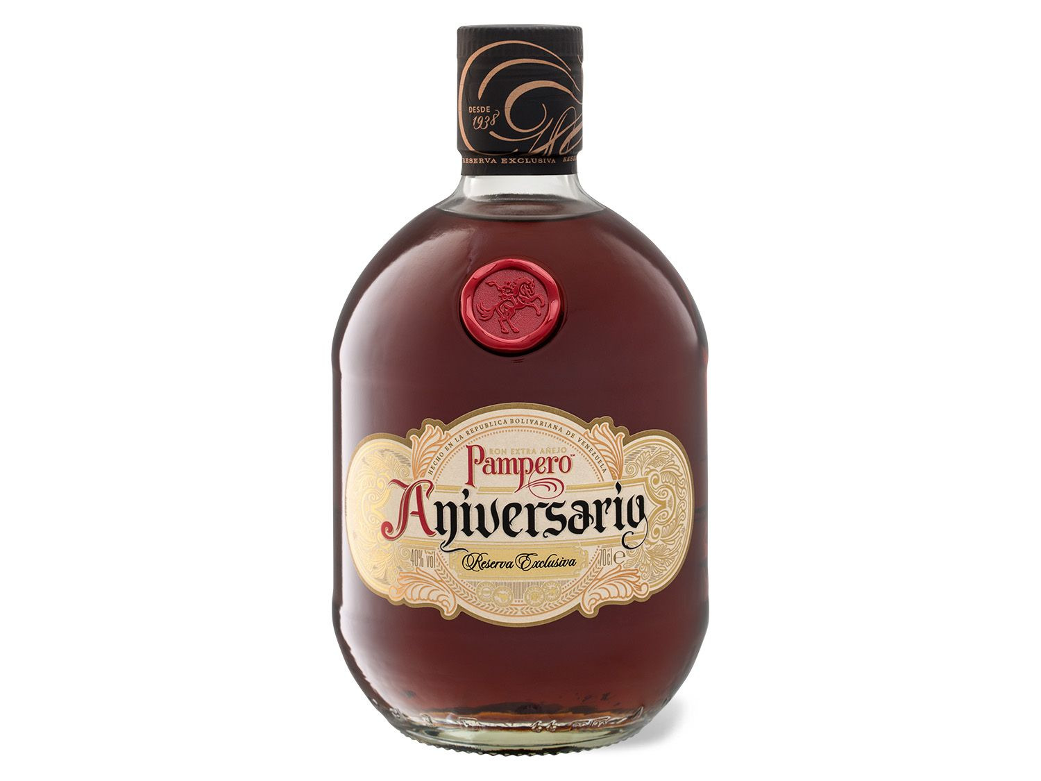 Rum Añejo Aniversario Exclusiva PAMPERO Reserva in Led…