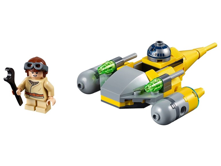 Gehe zu Vollbildansicht: LEGO® Star Wars™ 75223 Naboo Starfighter™ Microfighter - Bild 3