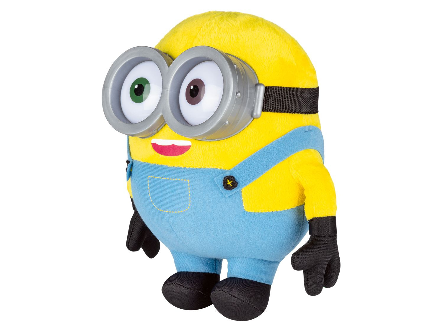 Schmidt Spiele Peluche Minions Stuart: 15 Cm, Morbido, Multicolore