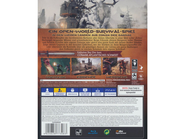 Gehe zu Vollbildansicht: Koch Media Conan Exiles (Day One Edition) - Konsole PS4 - Bild 2
