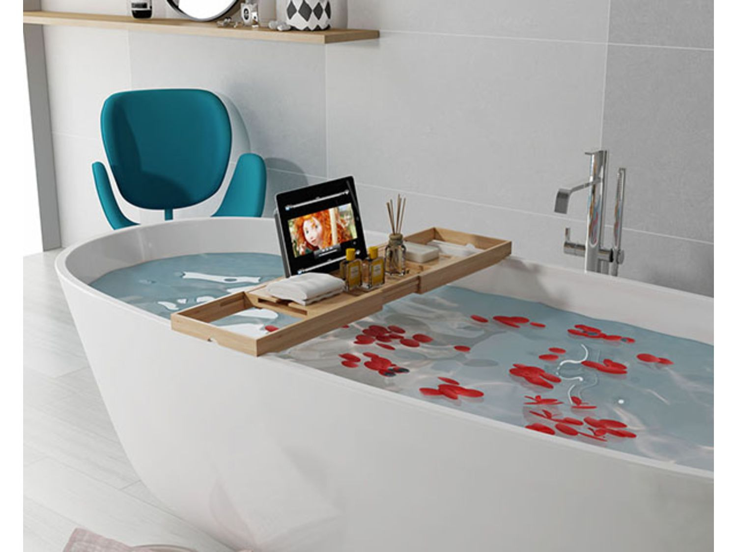 LIMING-Bathroom Badewannenablage Holz Badewanne Tablett Kunststoff Farbe : A Badewanne Tablett Caddy Retractable Anti-Rutsch-Badablage Tablet badewannenablage